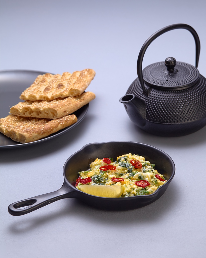 Spinach Brush Omelette (املت اسفناج)
